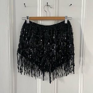 Vintage sequin hot pants - Mardi Gras burlesque circus